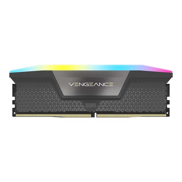 CORSAIR Vengeance RGB DDR5 32GB (1x32GB) 5200MHz RAM (Gray)