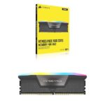 CORSAIR Vengeance RGB DDR5 32GB (1x32GB) 5200MHz RAM (Gray) - Image 3