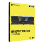 CORSAIR Vengeance RGB DDR5 RAM 128GB 6400MHz CL42-52-52-104 Intel XMP 3.0 Desktop Computer Memory – Black