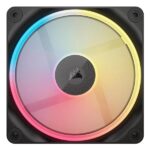 CORSAIR iCUE LINK LX120-R RGB 120mm PWM Reverse Fan (Black) - Image 2