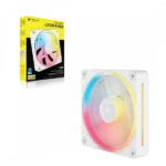 CORSAIR iCUE LINK LX120-R RGB 120mm PWM Reverse Fan (White)