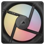 CORSAIR iCUE LINK LX140-R RGB 140mm PWM Reverse Fan (Black) - Image 3
