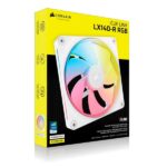 CORSAIR iCUE LINK LX140-R RGB 140mm PWM Reverse Fan (White) - Image 3