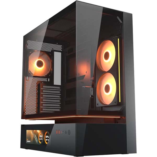 COUGAR CFV235 Vision ARGB ATX Mid Tower Cabinet (Black)