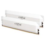 Crucial Pro Overclocking 32GB (2 x 16GB) DDR5 6000 MT/s CL36 UDIMM Memory Kit (White) - Image 2