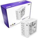 NZXT C850 Gold ATX 3.1 Fully Modular Low-Noise PC Gaming Power Supply (White) - Image 2