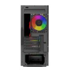Circle Elegantor M1 Mid-Tower Case Gaming Cabinet - Black - Image 2