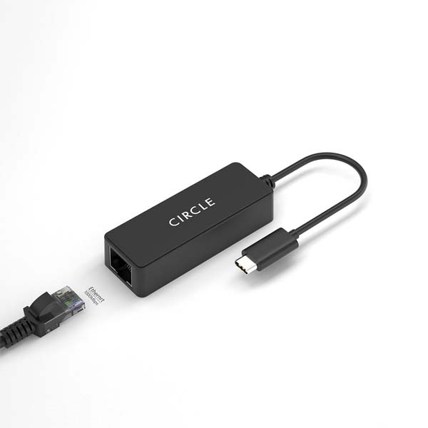 Circle ROOTZ USB Type-C to RJ45 Ethernet LAN Adapter