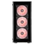 Circle Xtender X2 ATX Mid Tower Gaming Cabinet (Black) - Image 2