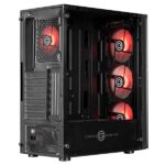 Circle Xtender X2 ATX Mid Tower Gaming Cabinet (Black) - Image 5