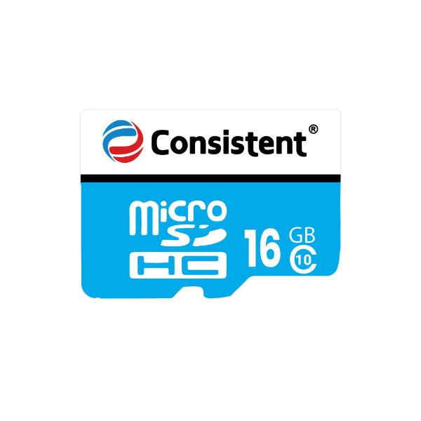 Consistent Micro SD Card 16Gb