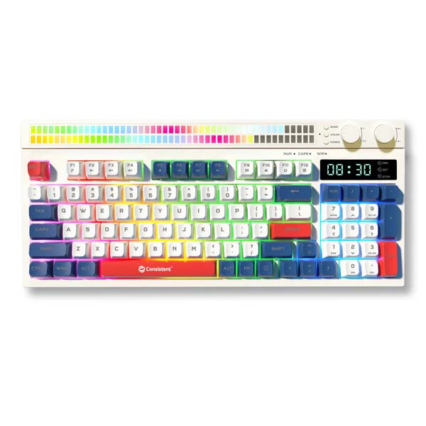 Consistent Moonlite Gaming Wired RGB & Mac Support Keyboard