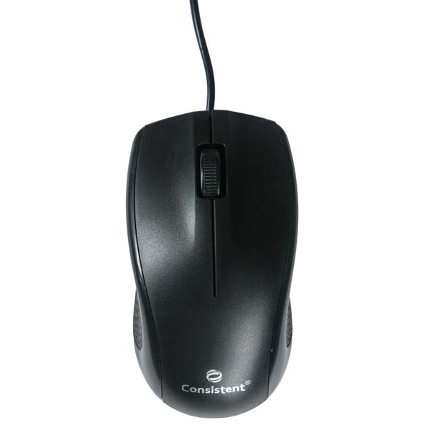 Consistent Pulse Wired Mouse for Desktop and Laptop