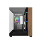 Cooler Master Elite 481 Wood Micro ATX Mid Tower Cabinet Black (E481-KHNN-S00) - Image 2