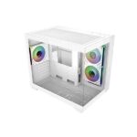 Cooler Master Elite 481 Wood Micro ATX Mid Tower Cabinet White (E481-WHNN-S00) - Image 2