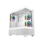 Cooler Master Elite 690 Wood Micro ATX Mid Tower Cabinet White (E690-WHNN-S00)