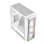 Cooler Master MasterBox MB520 Mesh ARGB (E-ATX) Mid Tower Cabinet (White) - Image 3