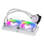 Cooler Master MasterLiquid 240L Core ARGB CPU Liquid Cooler (White) - Image 2