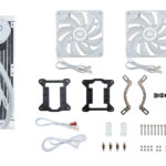 Cooler Master MasterLiquid 240L Core ARGB CPU Liquid Cooler (White) - Image 4