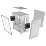 Corsair 3000D Airflow Mid-Tower (ATX) Cabinet (White)