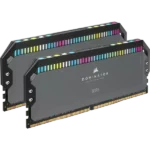 Corsair Dominator Platinum RGB DDR5 32GB (2 X 16GB) 6000MHz CL30 AMD EXPO Intel XMP iCUE Compatible Gray