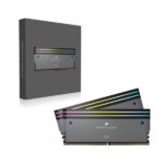 Corsair Dominator Titanium RGB 64GB (32GBx2) DDR5 6000MHz CL30 Ram (Grey) - Image 5