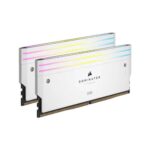 Corsair Dominator Titanium RGB DDR5 32GB (16GBx2) 6000MHz CL30 Desktop Ram (White) - Image 2