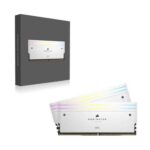 Corsair Dominator Titanium RGB DDR5 32GB (16GBx2) 6000MHz CL30 Desktop Ram (White) - Image 3