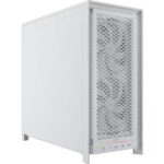 Corsair FRAME 5000D E-ATX WORKSTATION Modular Mid-Tower PC Case (White)