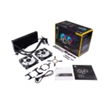 Corsair H100i RGB Platinum CPU Liquid Cooler (Black)