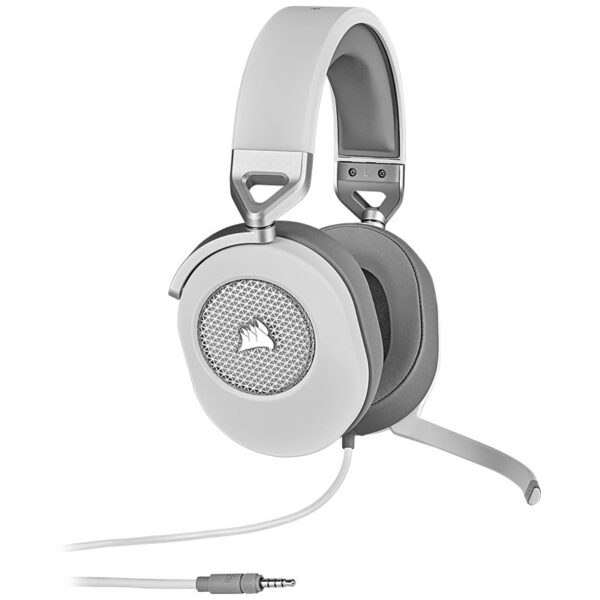Corsair HS65 SURROUND Wired Gaming Headset White 1