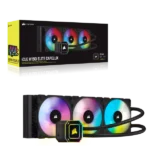 Corsair ICUE H150i Elite Capellix CPU Liquid Cooler (Black)