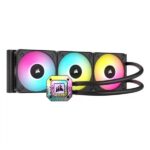 Corsair ICUE H150i Elite Capellix XT RGB Black All In One 360mm CPU Liquid Cooler 1