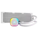 Corsair ICUE LINK H150i RGB 360mm CPU Liquid Cooler (White)