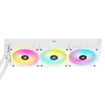 Corsair ICUE LINK H150i RGB 360mm CPU Liquid Cooler (White)