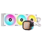 Corsair ICUE LINK H150i RGB 360mm CPU Liquid Cooler (White)