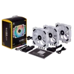 Corsair ICUE LL120 RGB White Cabinet Fan (Triple-Pack)