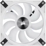 Corsair ICUE QL120 RGB 120mm PWM White RGB Cabinet Fan With Lighting Node Core (Triple Pack)