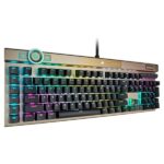 Corsair K100 RGB Optical Mechanical Gaming Keyboard Midnight Gold 3