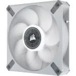 Corsair ML120 LED Elite 120mm White LED Cabinet Fan (Single Pack – White Frame)