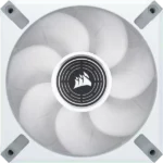 Corsair ML120 LED Elite 120mm White LED Cabinet Fan (Single Pack – White Frame)