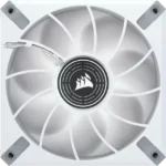 Corsair ML120 LED Elite 120mm White LED Cabinet Fan (Single Pack – White Frame)