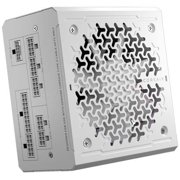 Corsair RMe Series RM750e Fully Modular Low-Noise ATX Power Supply White (CP-9020292-IN)