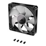 Corsair RS120 ARGB 120mm PWM Fan (Black) - Image 5