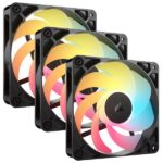 Corsair RS120-R ARGB 120mm PWM Reverse Fans (Triple Pack)