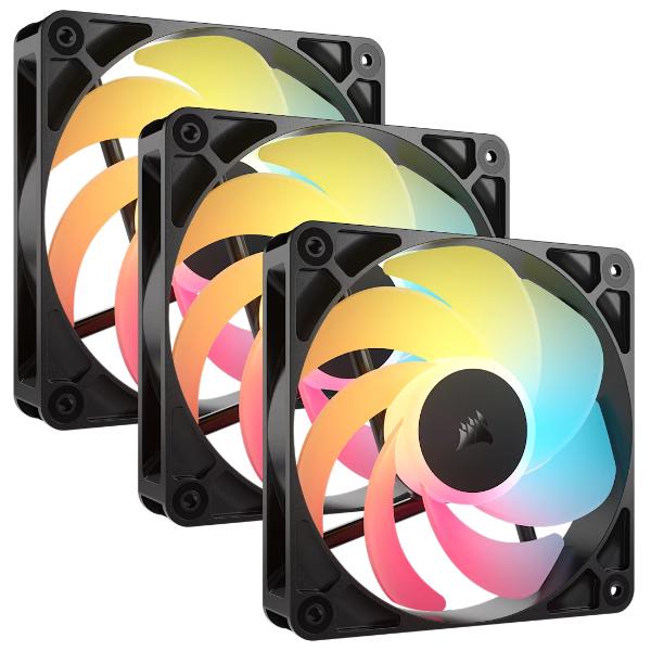 Corsair RS120-R ARGB 120mm PWM Reverse Fans (Triple Pack)