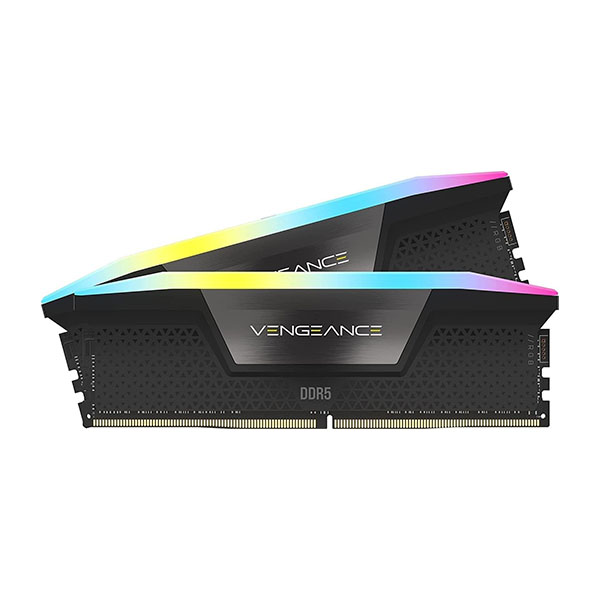 Corsair VENGEANCE RGB 32GB (2x16GB) DDR5 DRAM 6000MT/s CL36 Memory Kit (Black)