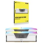 Corsair Vengeance RGB 32GB (16GBx2) 6000MHz CL30 DDR5 RAM (White) - Image 3