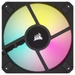 Corsair iCUE AF120 RGB SLIM 120mm Cabinet Fan – Black (Twin Pack)