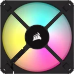 Corsair iCUE AR120 RGB Digital 120mm ARGB Fan Black (Triple Pack)